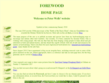 Tablet Screenshot of forewood.co.uk